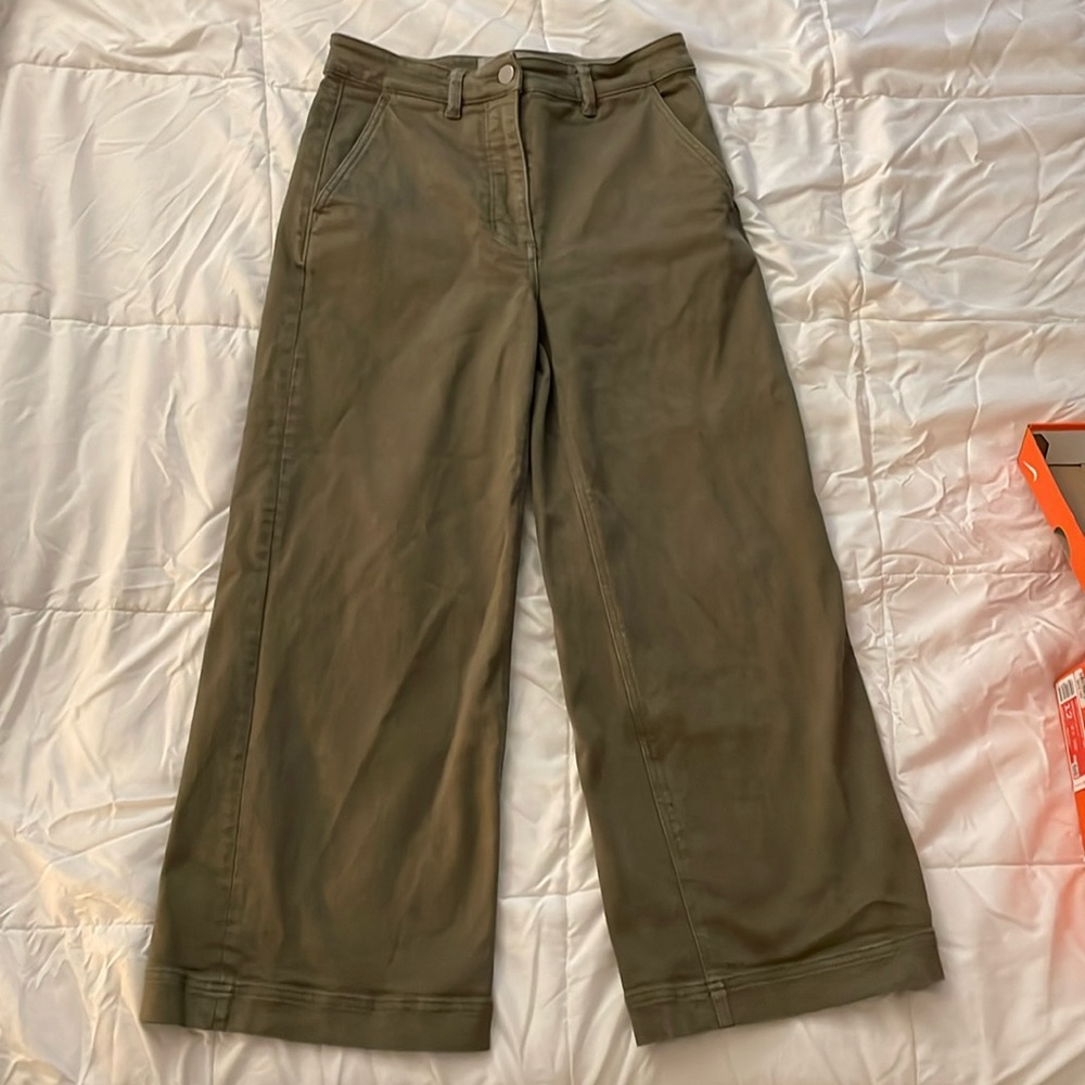 Everlane Wide Leg Crop Pant
